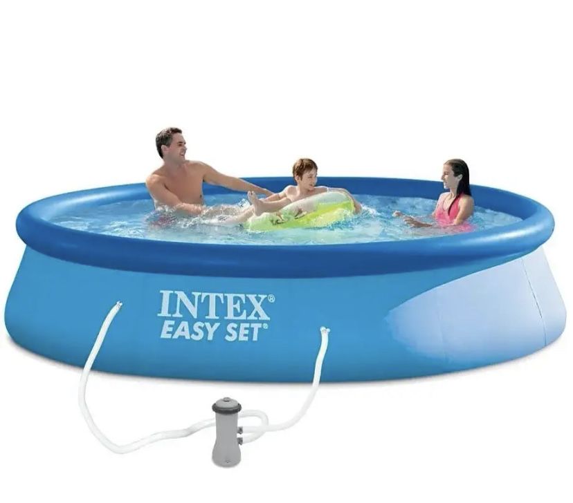 Оригинал! Надувной бассейн Intex! Наливной! Надувний басейн