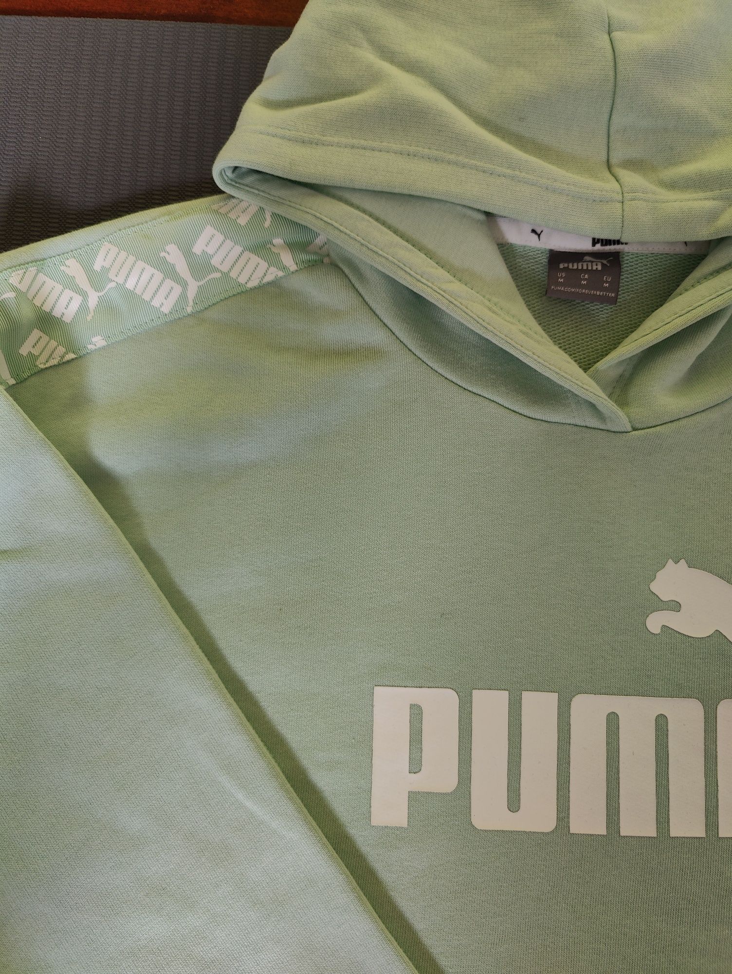 Bluza puma miętowa