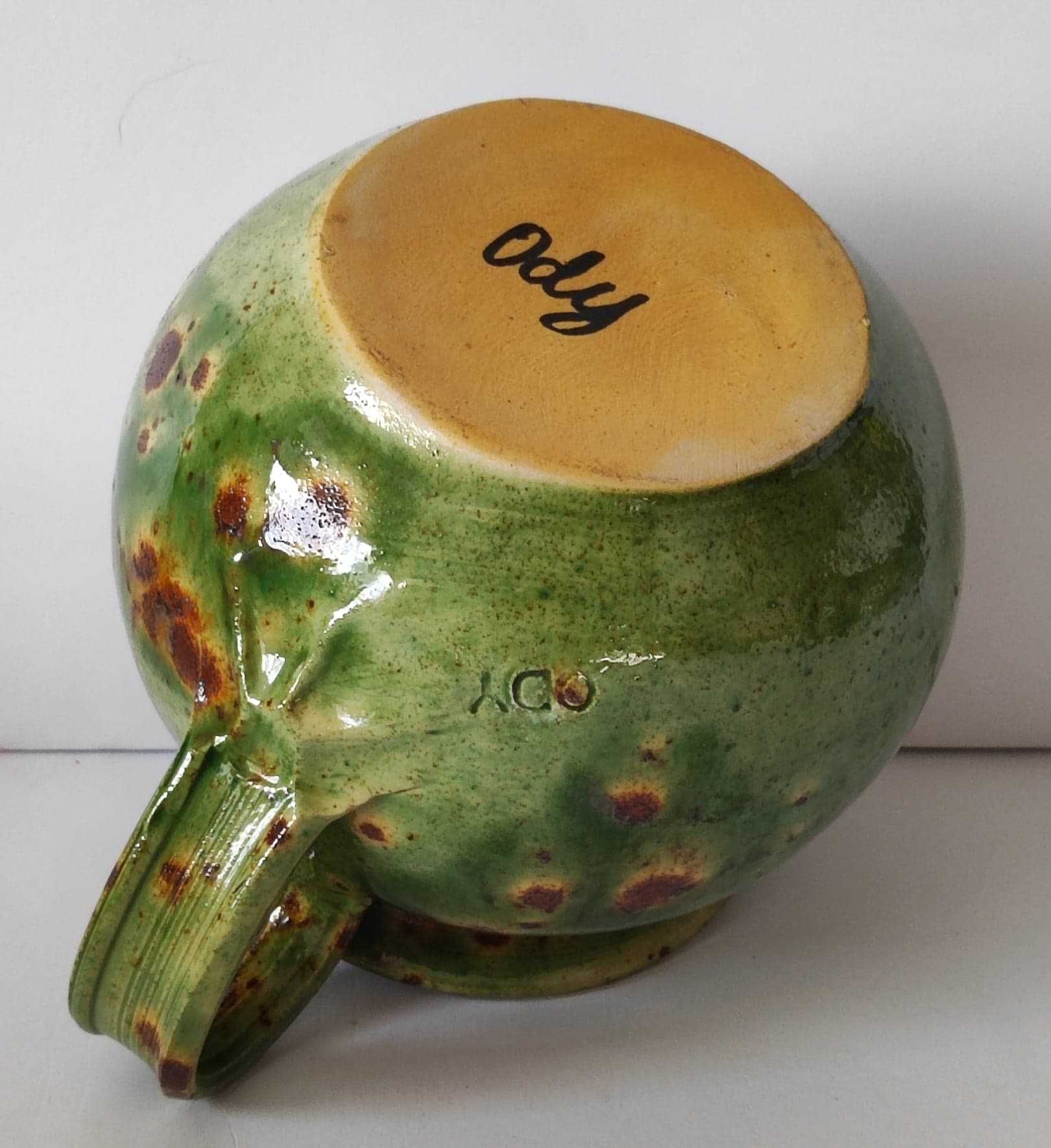 Stary ceramiczny dzbanek studyjny Anette Ody Design WGP
