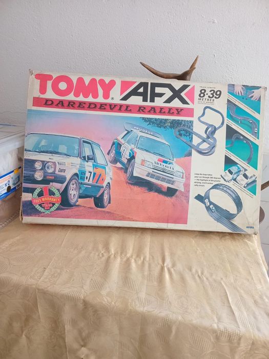 Pista automóvel a funcionar