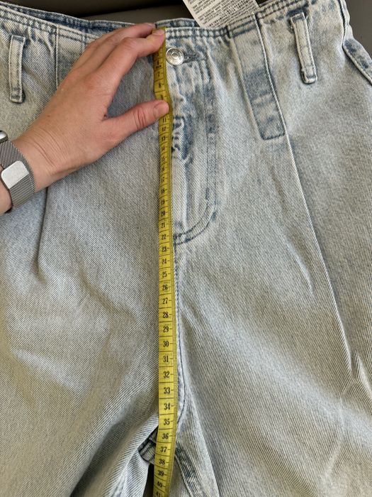 zara джинсы мом