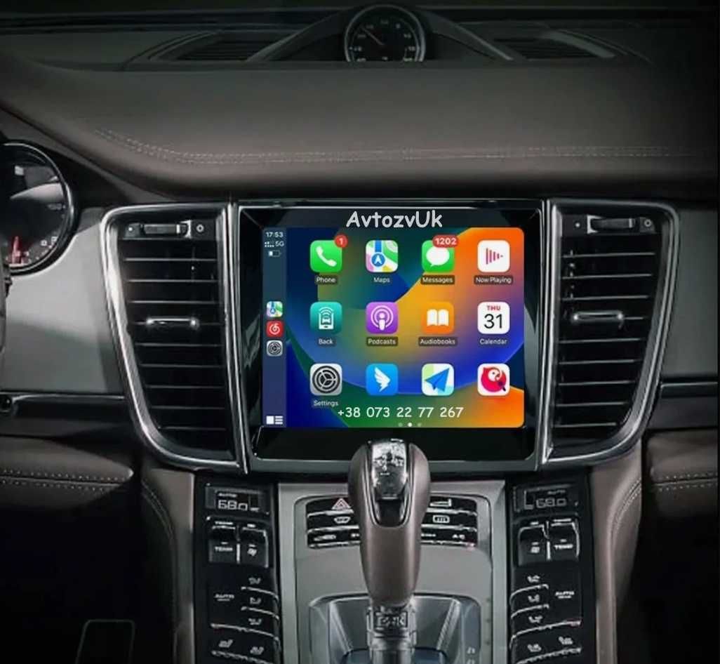 Магнитола CAYENNE Porsche PANAMERA Порше Каен Дисплей CarPlay Android