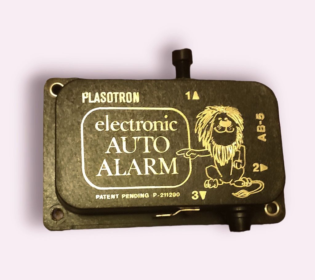 Alarm auto samochód autoalarm plasotron ab5 ab-5 a b 5 1981 PRL 80 l