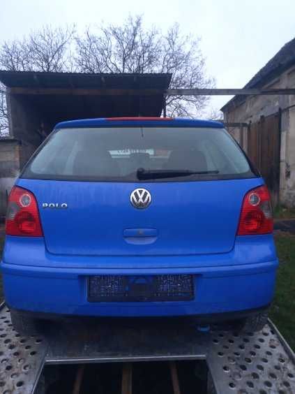 vw polo 9n la5f maska błotnik zderzaki klapa drzwi skrzynia biegów gsh