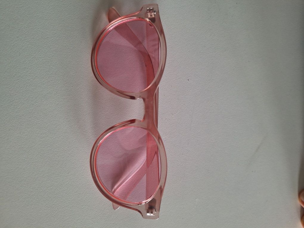 Okulary różowe  lato