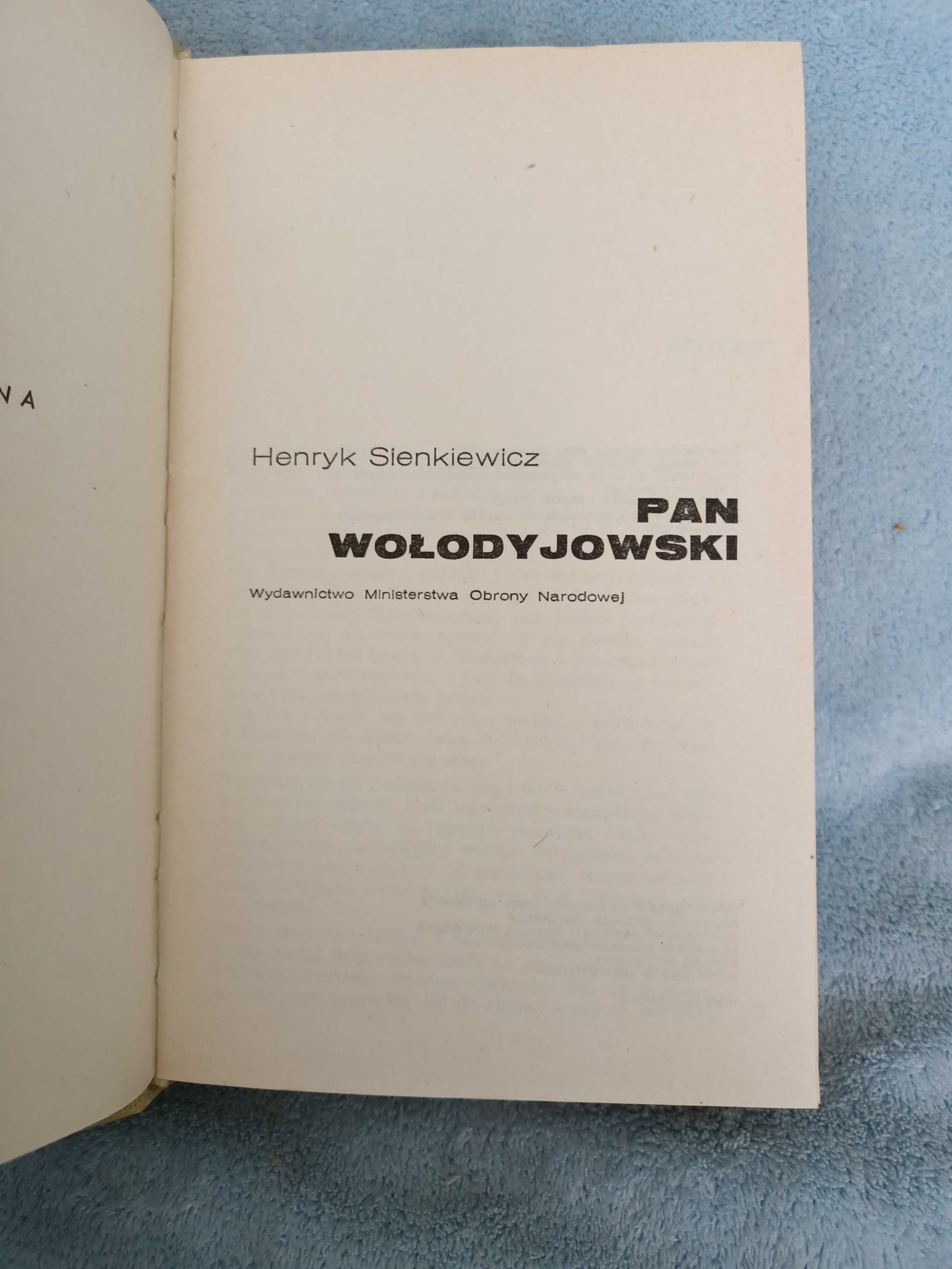 Pan Wołodyjowski - Sienkiewicz H.