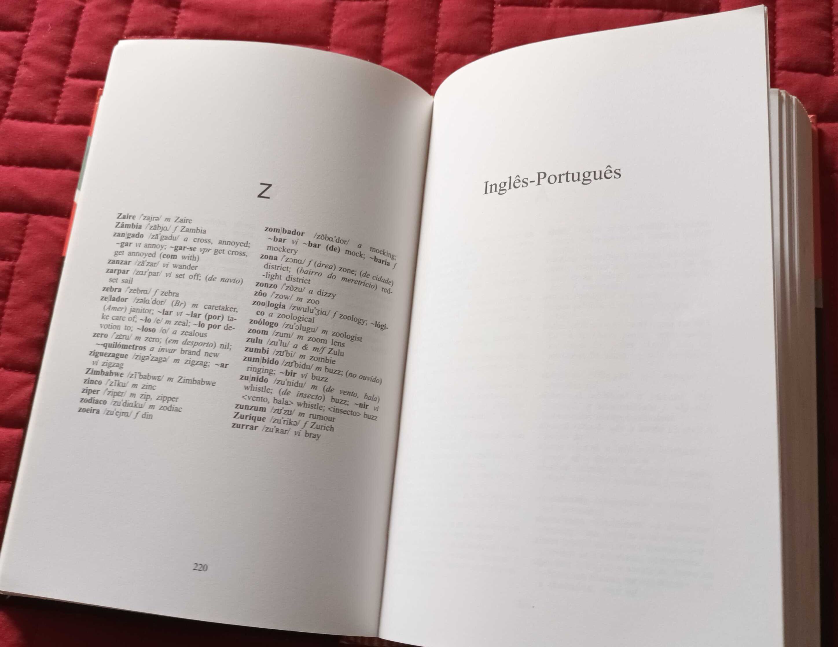 Dicionário escolar de inglês