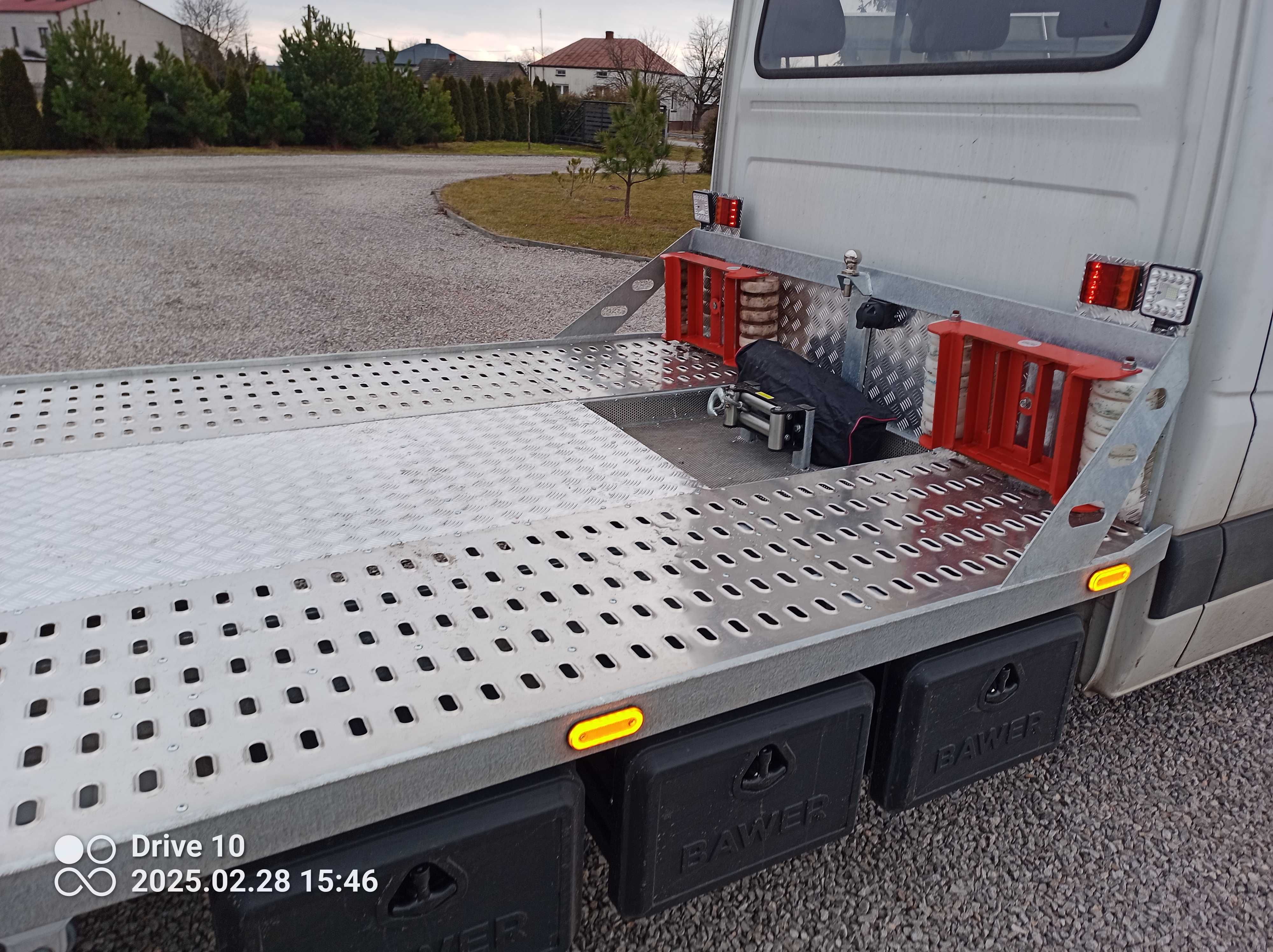 Mercedes Sprinter autolaweta najazd 906