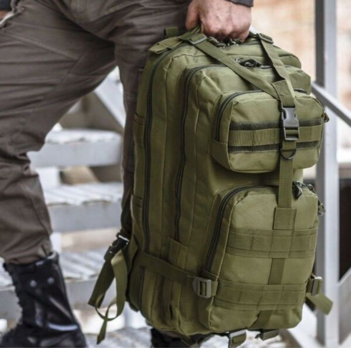 Військовий штурмовий рюкзак олива 45л тактичний рюкзак армійський