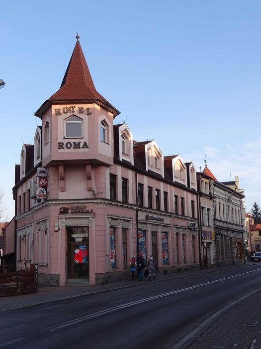 Lokal użytkowy 3-kondygnacyjny o powierzchni 554 m2 w Żywcu