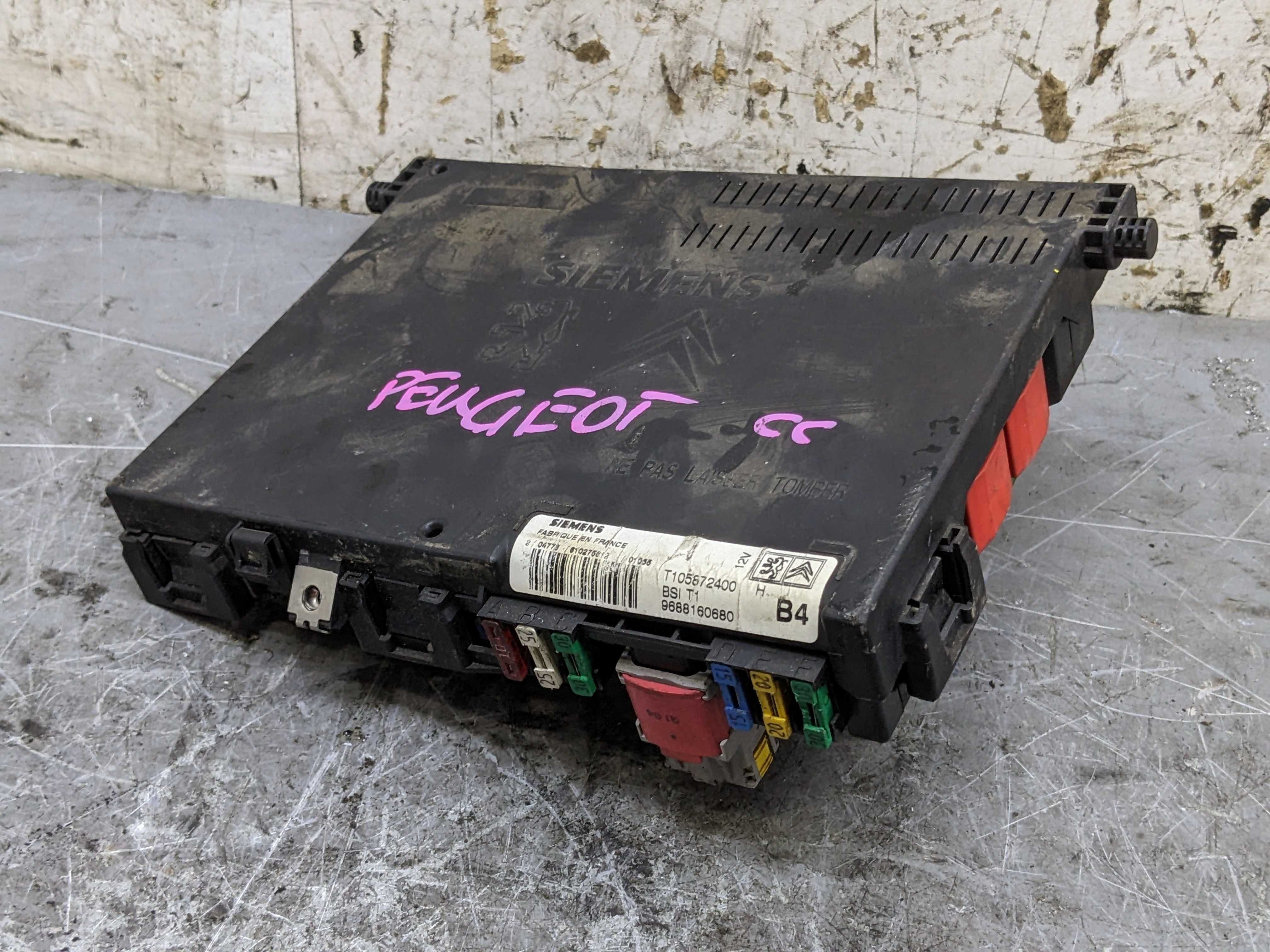Peugeot 206 CC Moduł Skrzynka Bezpieczników BSI