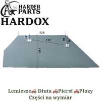 Lemiesz 12 Skjold HARDOX 9006.0004 części do pługa 2X lepsze niż Borow
