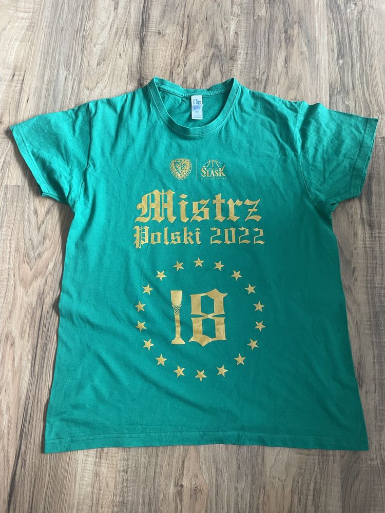 T-shirt Śląsk Wrocław Mistrz Polski 2022 rozm. XS