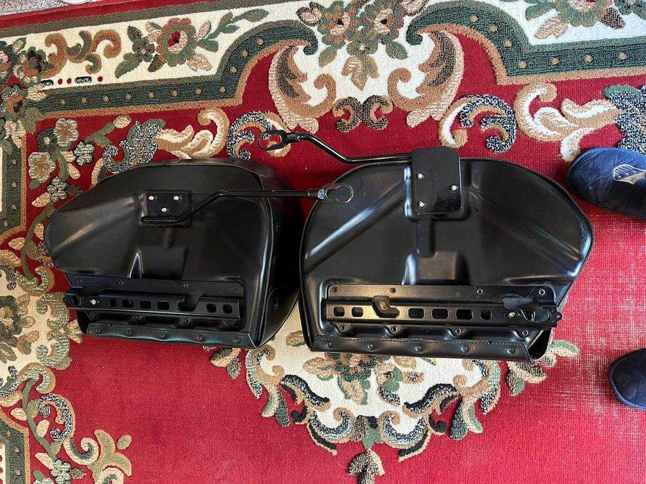 Harley Davidson softail alforges originais + Punhos Roland Sands