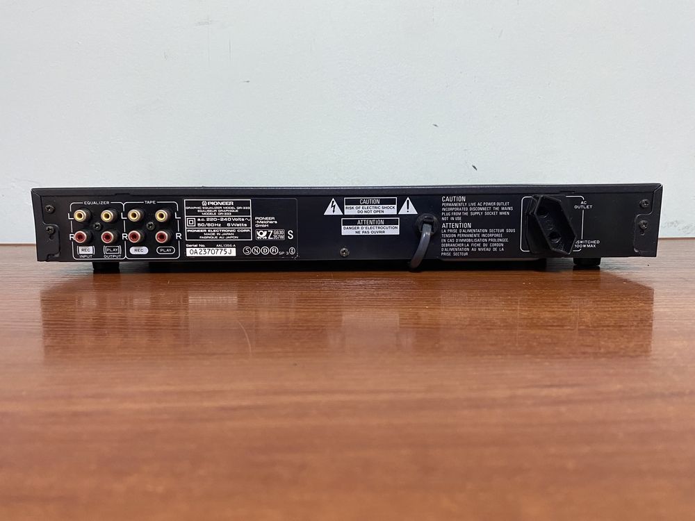Еквалайзер Эквалайзер підсилювач Pioneer GR 331