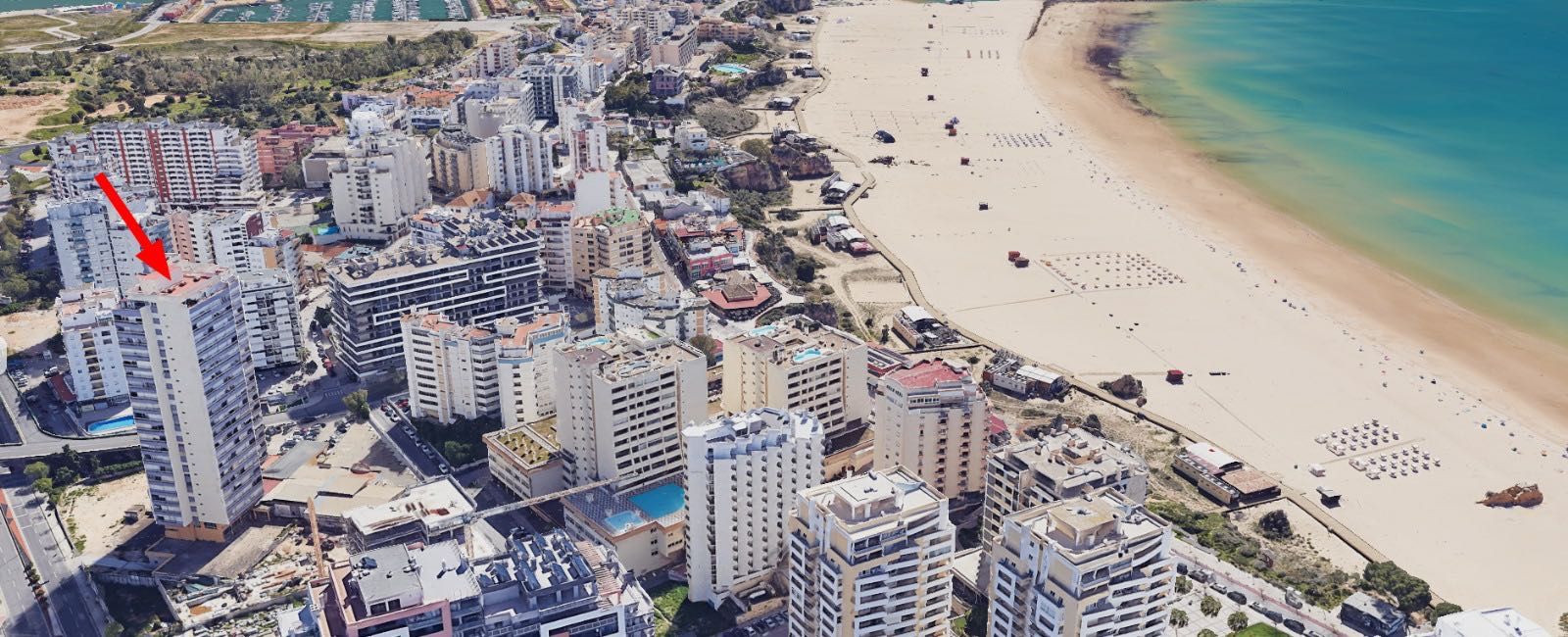 FÉRIAS | T0 Praia da Rocha, Edifício Tarik, Ar Condicionado