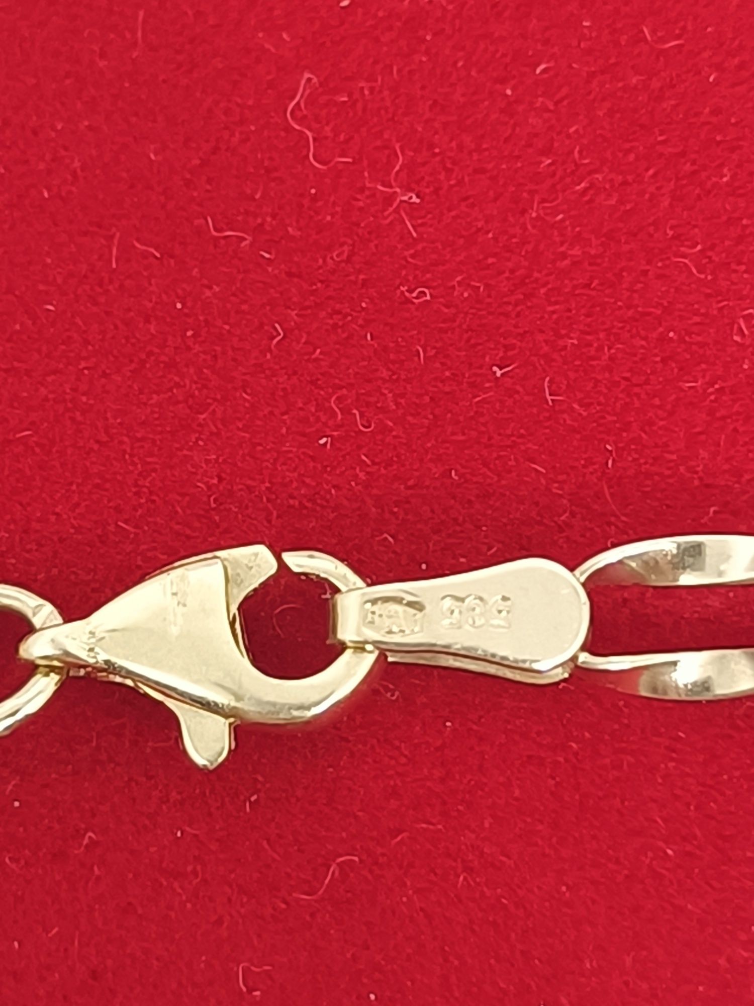 Widoczna bransoletka ze złota, złoto pr 585