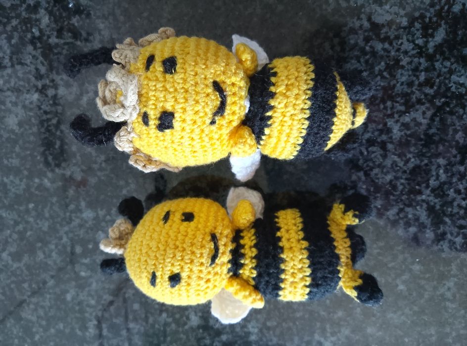 Zabawki handmade pszczółka Maja i Gucio