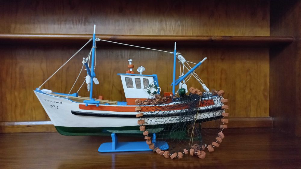 Barco tradicional da Nazaré
