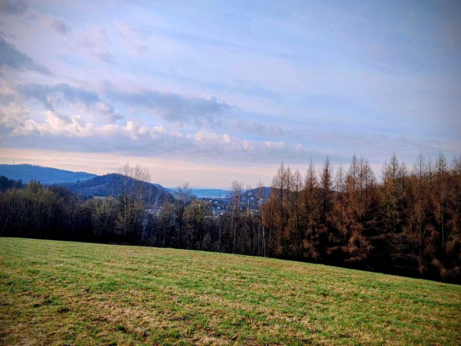 Działki w Bieszczadach, warunki zabudowy, widok na Zaporę Solińską.