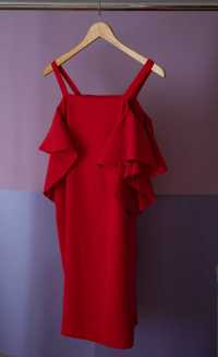 Дуже гарна червона сукня