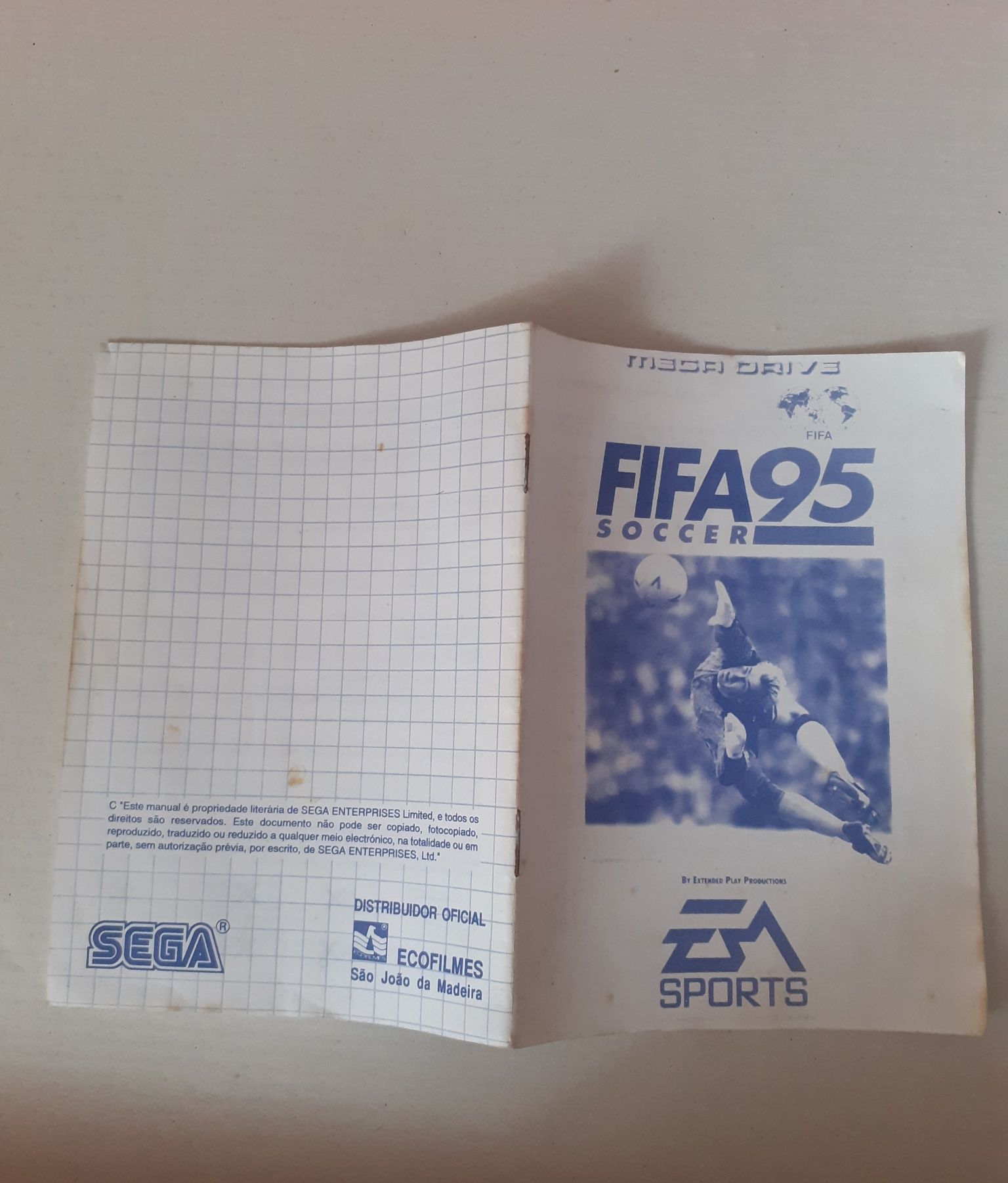 Fifa soccer 95 megadrive Pt