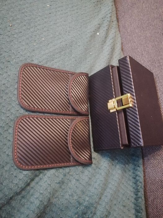 Keyless Go Faraday Box & Bags (2 Czarne) etui Ochronne Keyless Go z 2