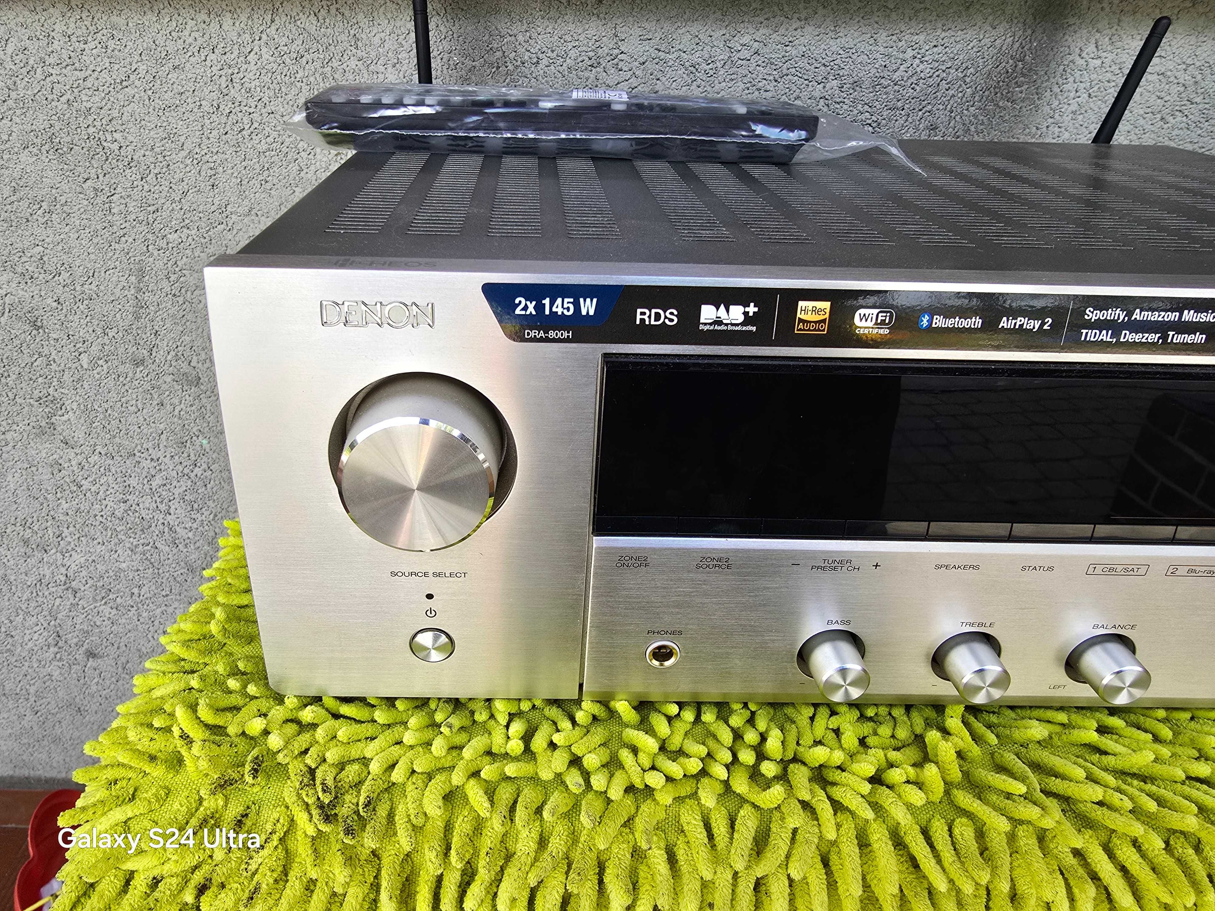 amplituner denon dra800h stereo bluetooth wifi
