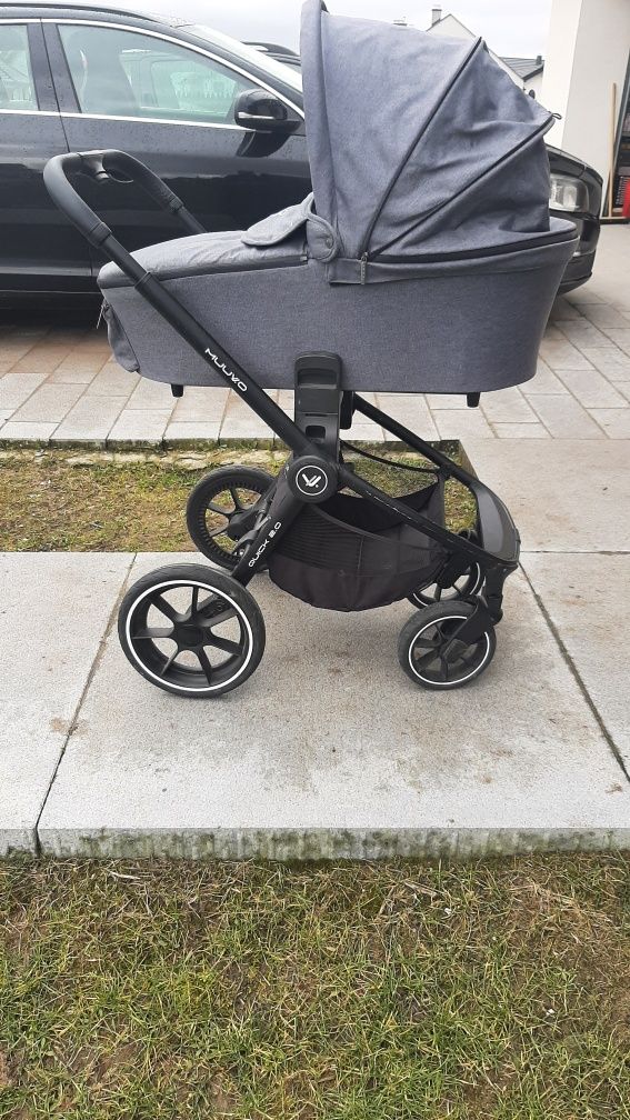 Muuvo Quick 2.0 Carbon Graphite. Dodam spacerówkę "parasolkę" gratis