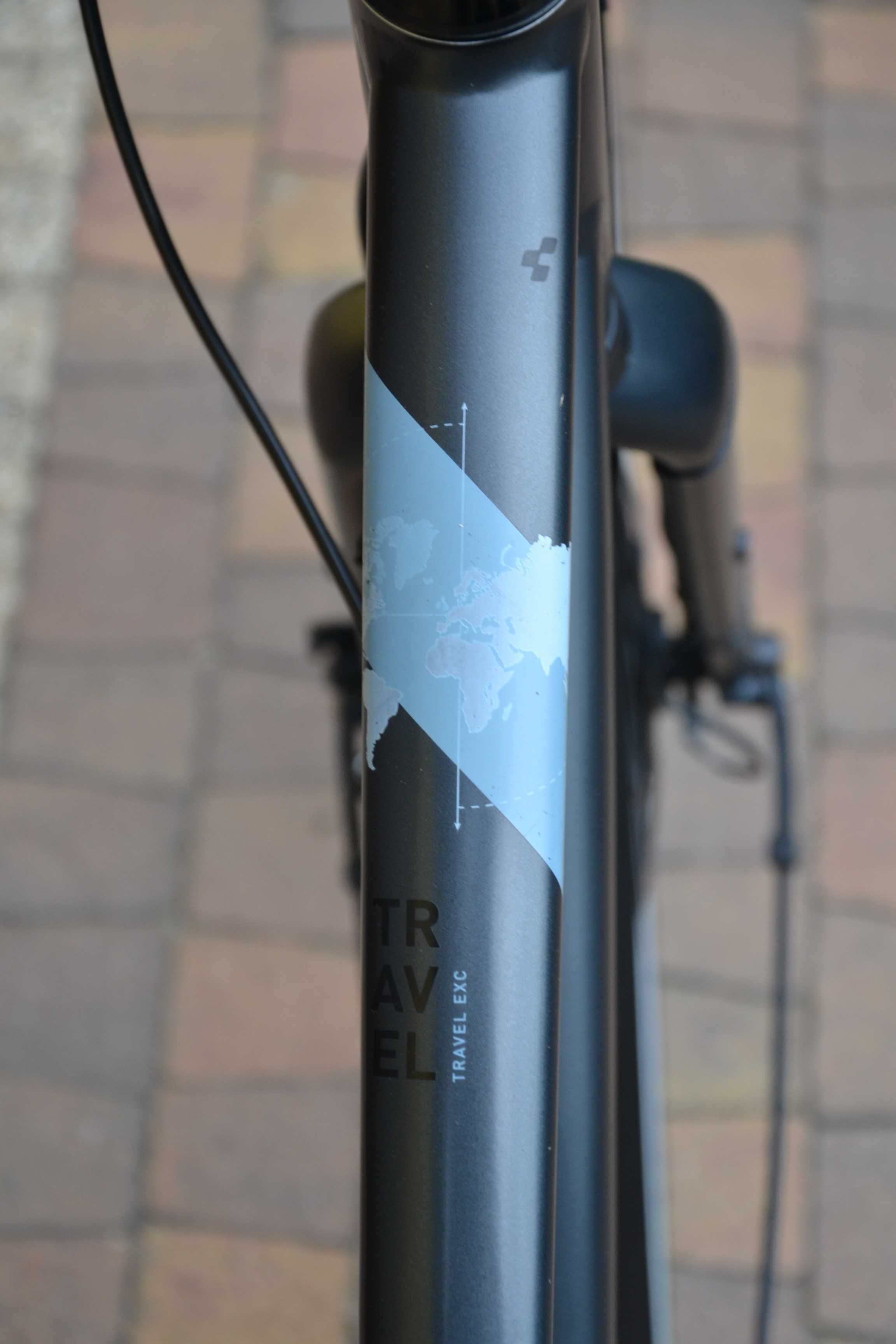 Cube Travel EXC pasek Gates Alfine 54cm M stan bdb