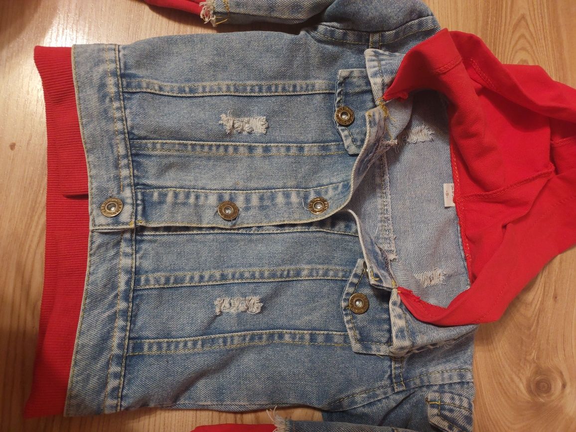 Курточка джинсова дитяча 1-2 роки