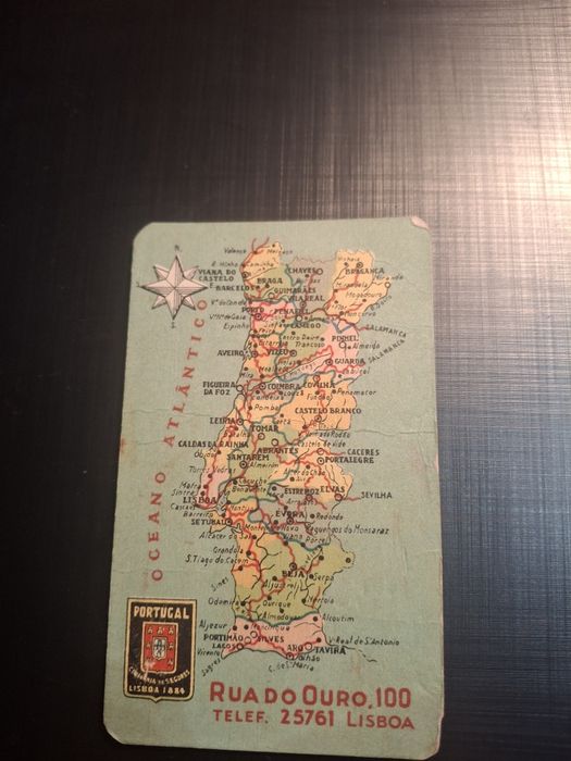 Raro calendário ano 1942 seguros  Portugal