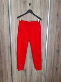 Czerwone eleganckie spodnie do kostek damskie Esmara rozmiar 36