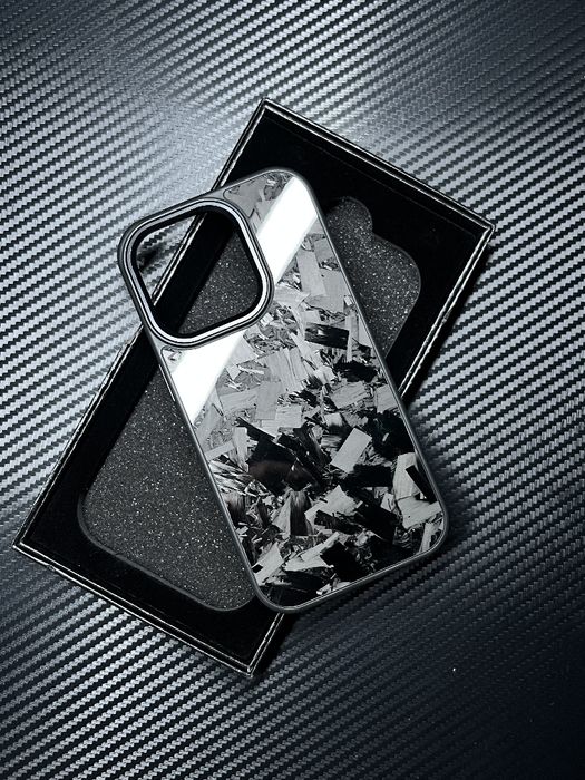 Чохли з кованого карбону на IPhone, чехол на айфон