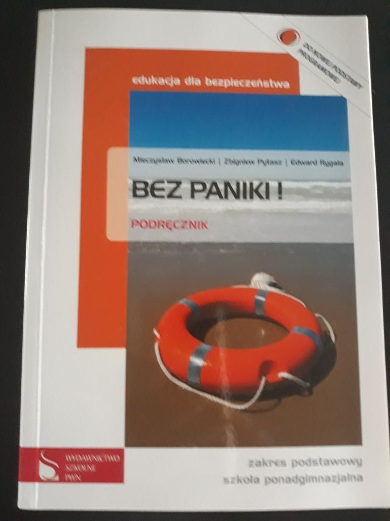 Podręcznik i ćwiczenia do Edukacji dla bezpieczeństwa  Bez paniki