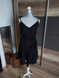 Czarna letnia sukienka r. 42