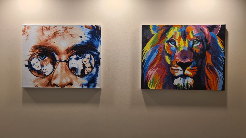 Dwa obrazy 50x40
