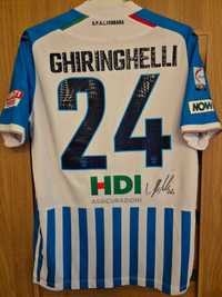 Koszulka meczowa matchworn L. Ghiringhelli SPAL Autograf