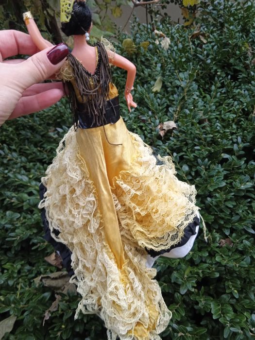 Куколка винтажная танец Фламенко б у