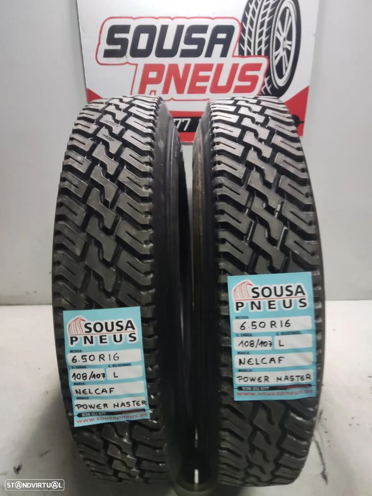2 pneus 6.50-16c nelcaf - oferta da entrega