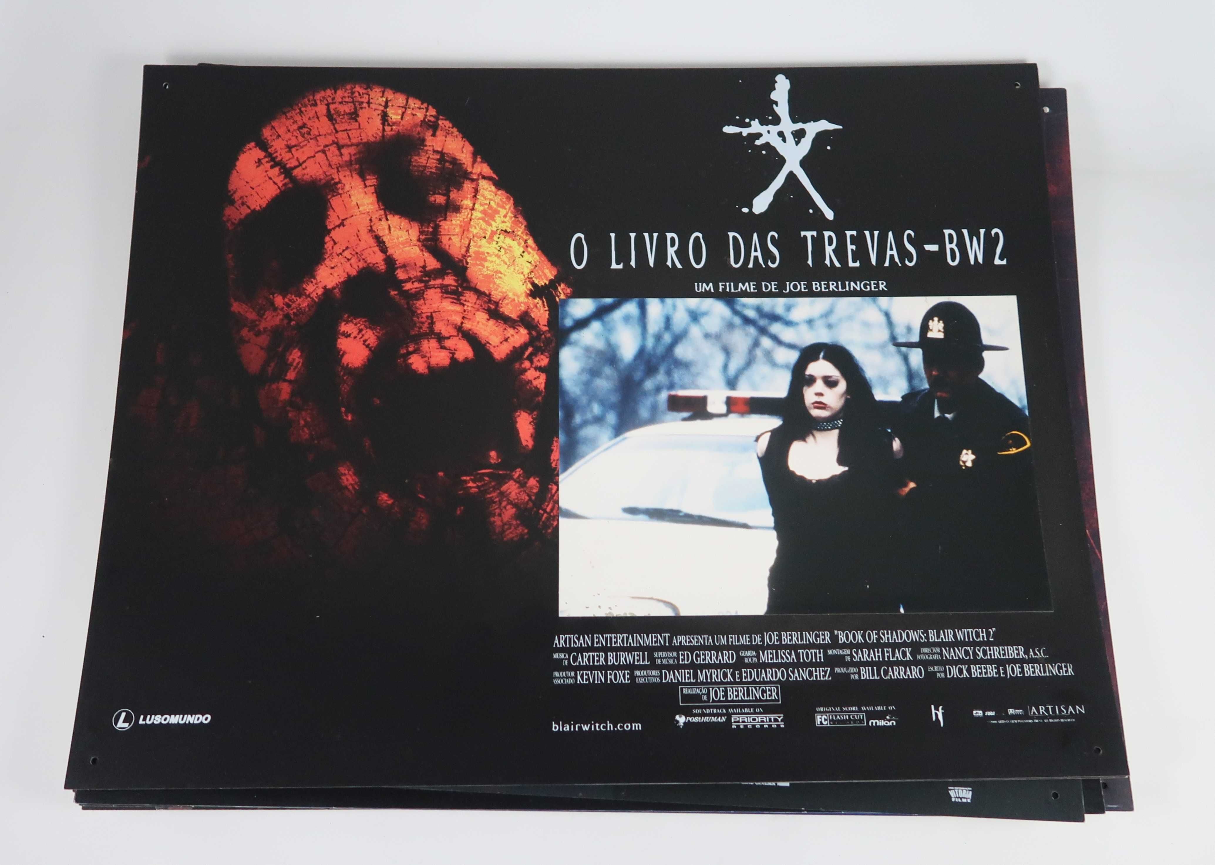 Blair Witch Project I e II - 5 cartazes de cinema com fotografias