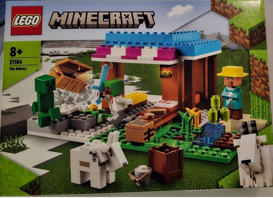 LEGO Minecraft 21184 Piekarnia Nowe.