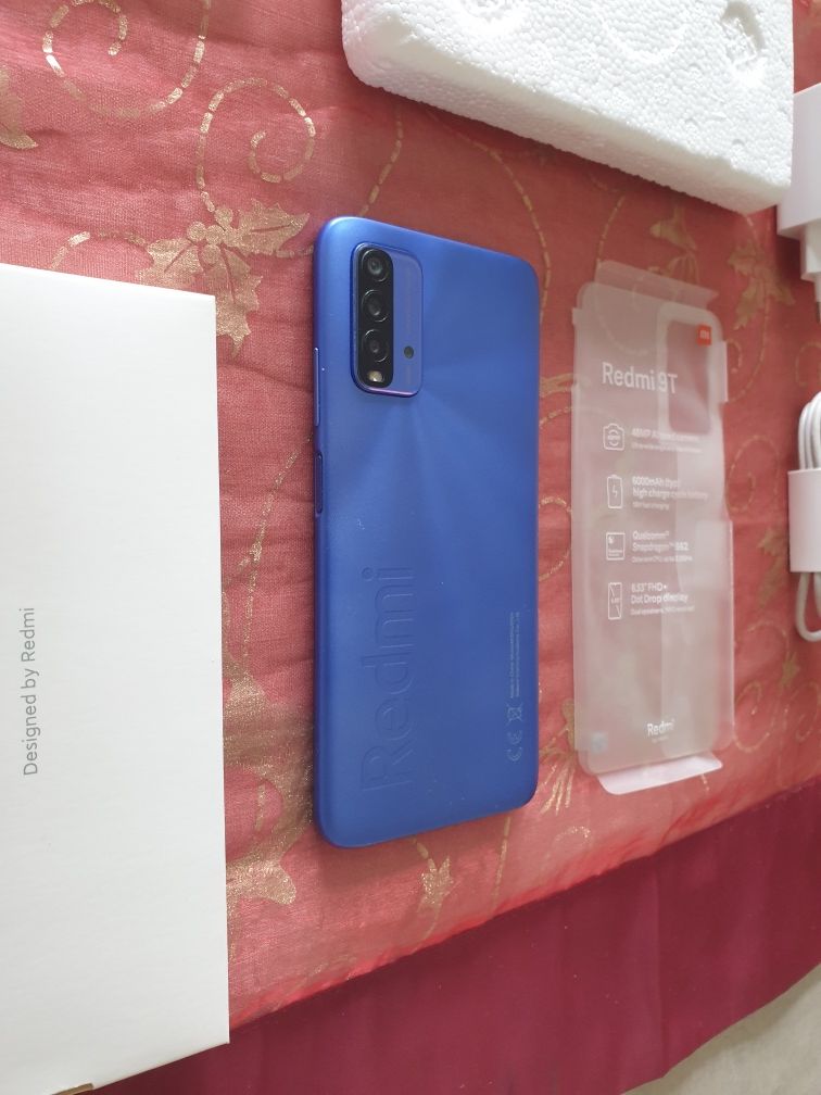 Xiaomi Redmi 9T na caixa, super bateria 6000 Mah, NFC, como novo