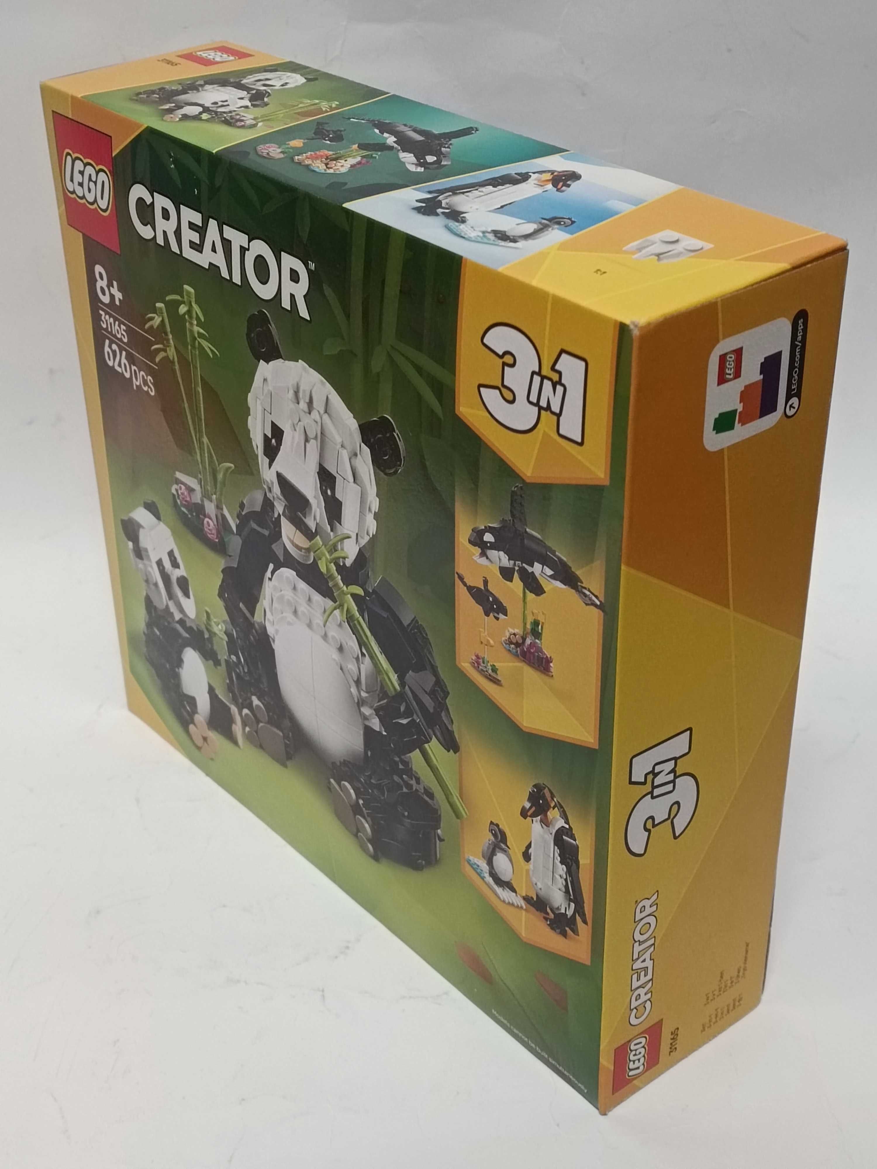 Lego Creator 31165 Dzikie Zwierzęta Rodzina Pand 3W1 500/06/25s 1