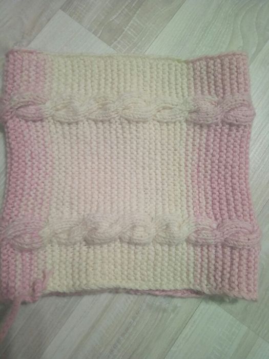 Набір зимня шапка і снуд