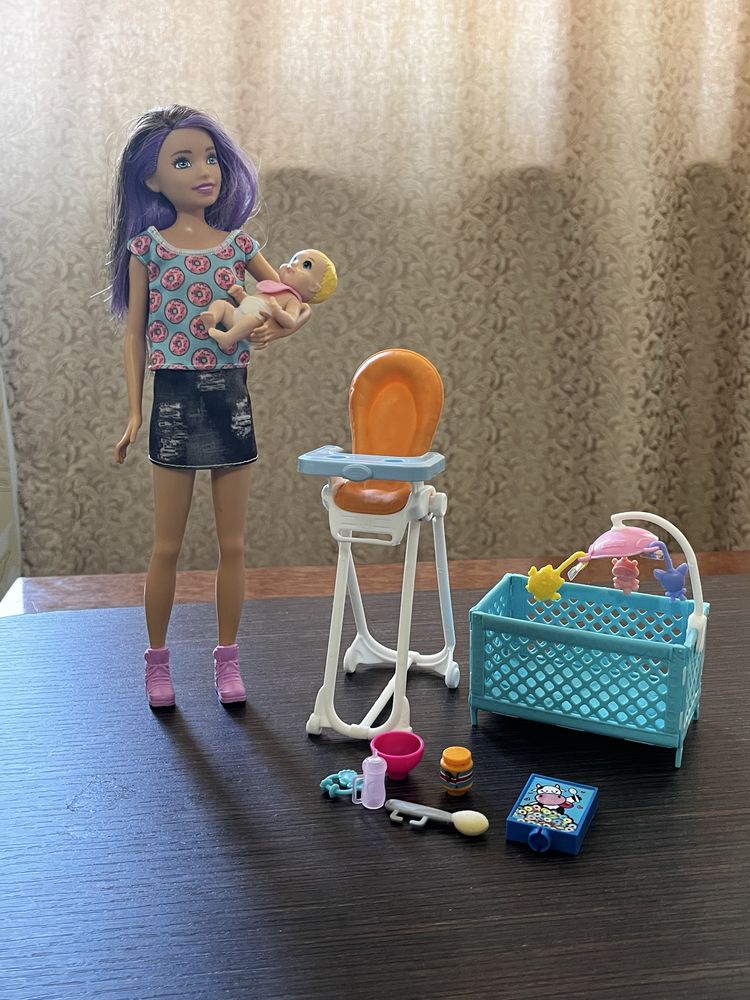 Barbie Барбі Скипер Skipper набір догляд за малюком