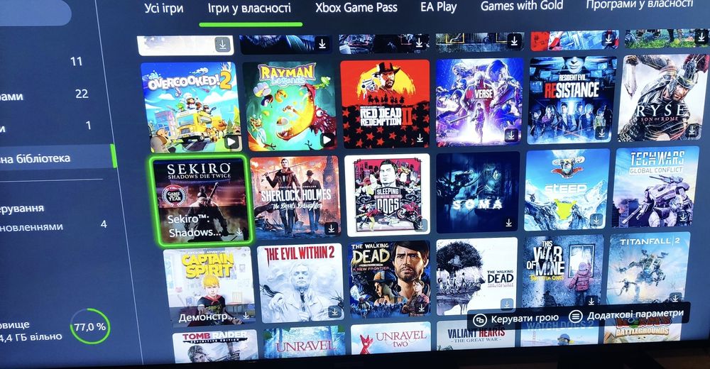 Xbox акаунт з іграми ( більше 100 )