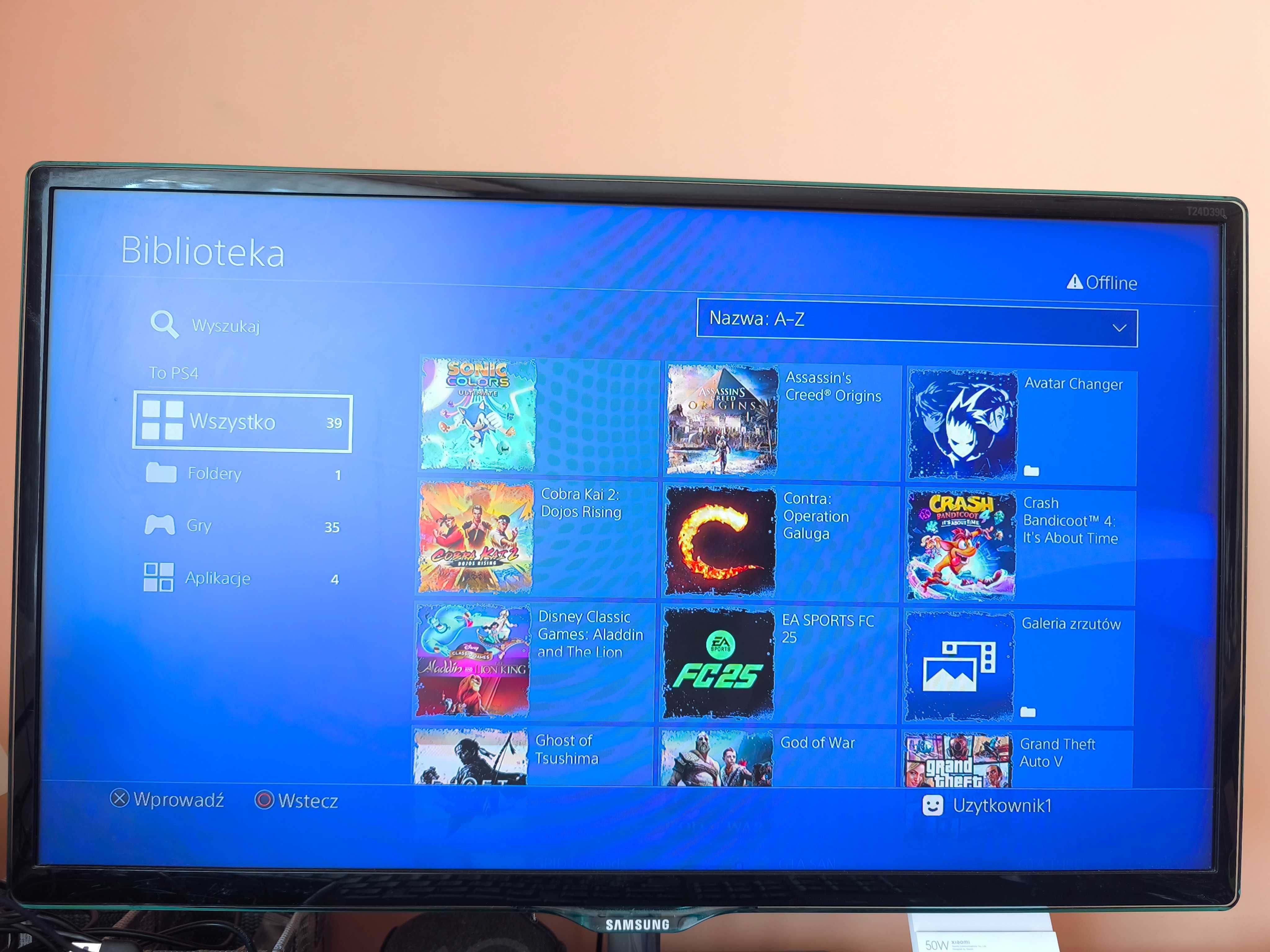 !PS4 BIAŁA FAT CUH-1216A HDD 1TB!! FW 9.60 Jailbreak+Orig.Pad+HDMI!!