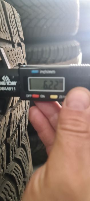 Шини зима nokian 215×65r16c Диски volkswagen t5 5/120 (#6)