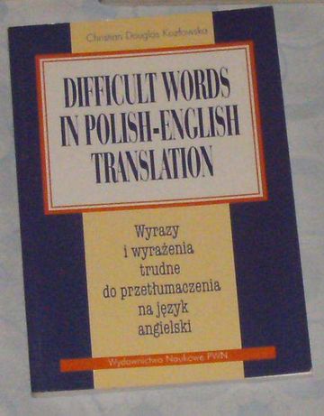 Difficult Words In Polish-English Translation